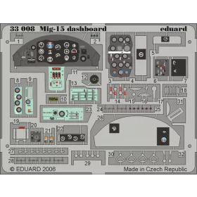 Eduard - Mig-15 Dashboard
