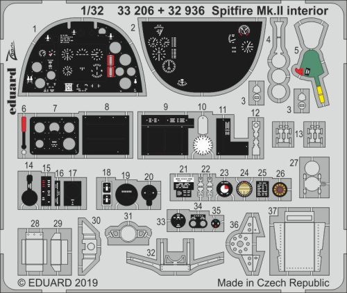 Eduard - Spitfire Mk.II Interior for Revell