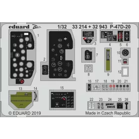Eduard - P-47D-20 for Trumpeter