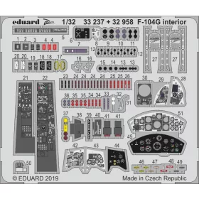 Eduard - F-104G Interior for Italeri
