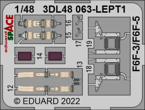 Eduard - F6F-3 SPACE 1/48