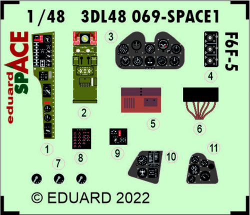 Eduard - F6F-5 SPACE 1/48