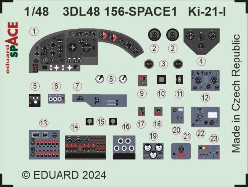 Eduard - Ki-21-I SPACE 1/48 ICM