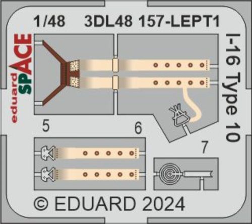 Eduard - I-16 Type 10 SPACE 1/48 EDUARD