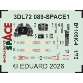Eduard - Bf 109K-4 SPACE for Eduard