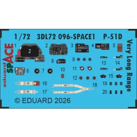 Eduard - P-51D Very Long Range SPACE for Arma Hobby