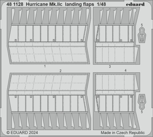 Eduard - Hurricane Mk.IIc landing flaps 1/48