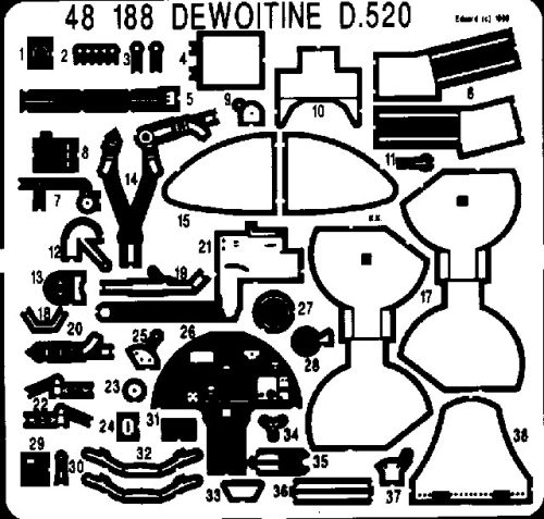 Eduard - Dewoitine D-520