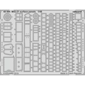 Eduard - MiG-21 surface panels for Eduard
