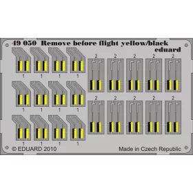Eduard - Remove before flight - yellow/black