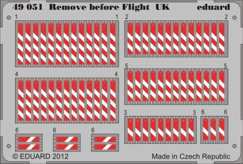 Eduard - Remove before flight UK