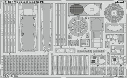 Eduard - F-16C Block 42 from 2006 1/48 for KINETIC