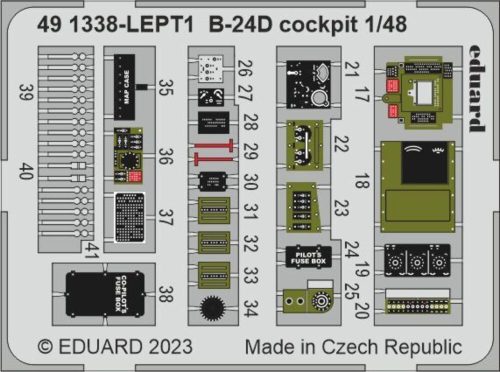 Eduard - B-24D cockpit 1/48 REVELL