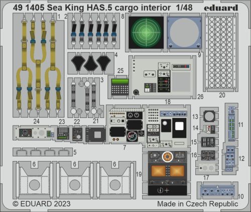 Eduard - Sea King HAS.5 cargo interior 1/48