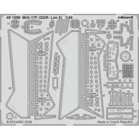 Eduard - MiG-17F (GDR - Lim 5) for Kinetic