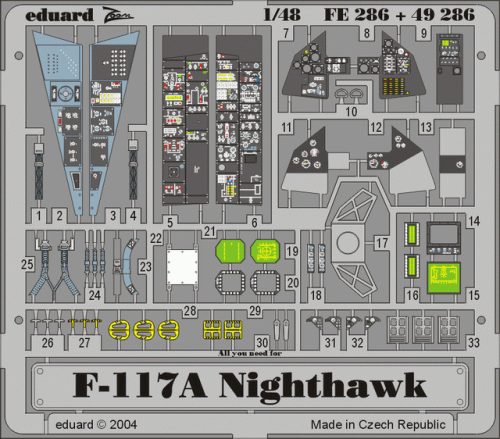 Eduard - F-117A Nighthawk for Tamiya