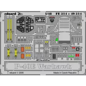 Eduard - P-40E Warhawk for Hasegawa