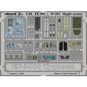 Eduard - EF-2000 Typhoon Single Seater for Revell