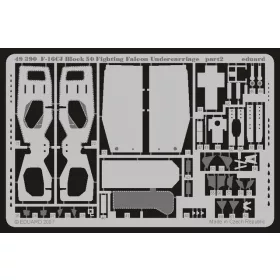   Eduard - F-16CJ Block 50 Fighting Falcon undercarriage for Tamiya