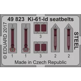 Eduard - Ki-61-Id seatbelts STEEL for Tamiya