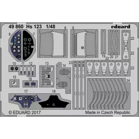 Eduard - Hs 123 for Gaspatch Models