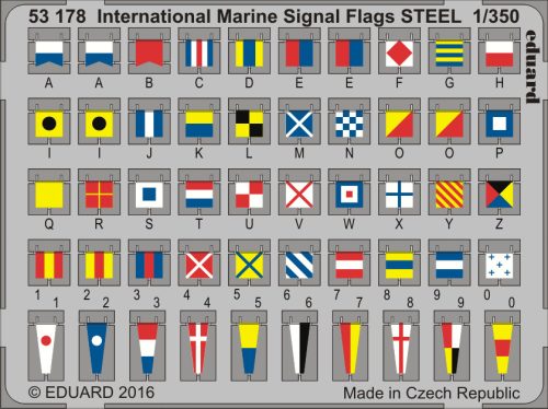 Eduard - International Marine Signal Flags STEEL