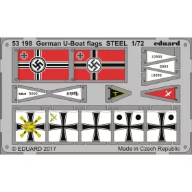 Eduard - German U-boat flags STEEL