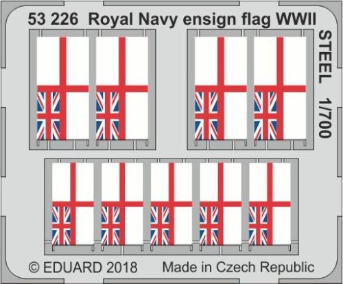 Eduard - Royal Navy ensign flag WWII STEEL