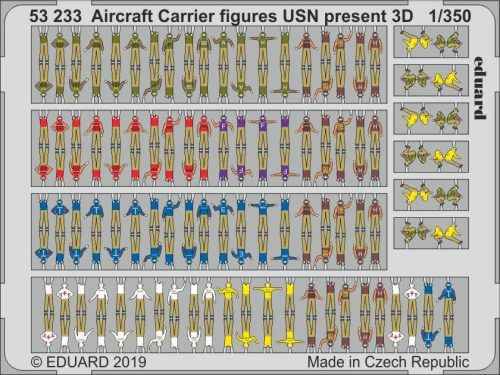 Eduard - Aircraft Carrier figures USN present 3D