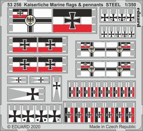 Eduard - Kaiserlische Marine flags & pennants STEEL