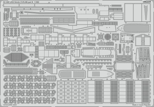 Eduard - USS Nimitz CVN-68 part 6 1/350