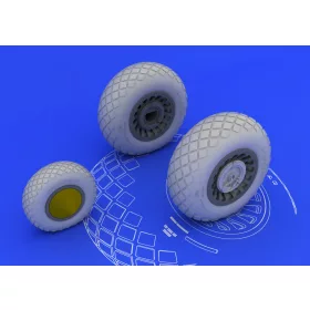 Eduard - B-25H/J wheels for HK Models
