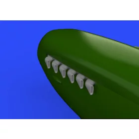 Eduard - Spirfire Mk.IX exhaust stack-fishtail for Revell