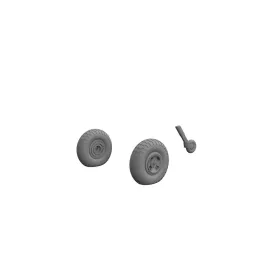 Eduard - Spitfire Mk.IX wheels for Airfix