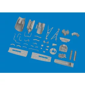 Eduard - P-40K engine PRINT for Eduard
