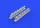 Eduard - P-40B exhaust stacks for Airfix