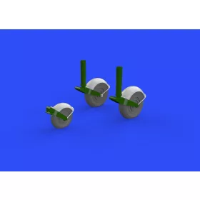Eduard - Meteor F.8 wheels for Airfix