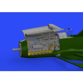 Eduard - Bf 109F engine   fuselage guns f.Eduard