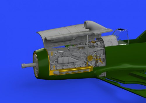 Eduard - Bf 109F engine & fuselage guns f.Eduard