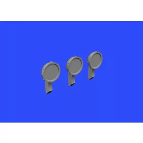 Eduard - P-51D rear view mirrors for Airfix