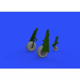 Eduard - P-51D wheels cross tread for Eduard