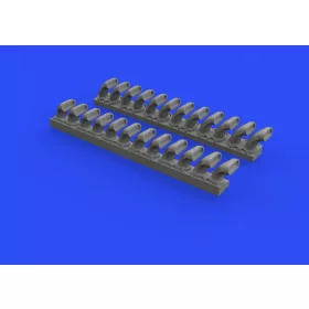 Eduard - P-400 exhaust stacks f. Eduard