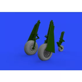 Eduard - P-51D wheels diamond tread 2 for Eduard