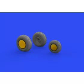 Eduard - P-38F/G wheels for Tamiya