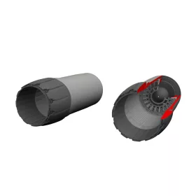 Eduard - F-14D exhaust nozzles PRINT for Tamiya