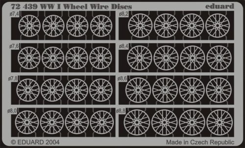 Eduard - WWI Wheel Wire Discs