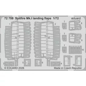 Eduard - Spitfire Mk.I landing flaps for Eduard