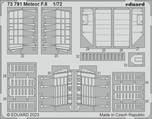 Eduard - Meteor F.8 1/72 for AIRFIX