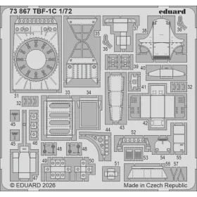Eduard - TBF-1C for Hobby Boss