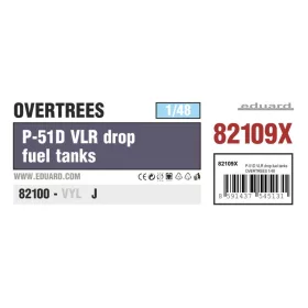 Eduard - P-51D VLR drop fuel tanks OVERTREES